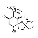 CAS#: 55784-79-7， (1''S,3''R,5'R,5''R,7''S)-5''-Hydroxy-3'',7''-Dimethyltetrahydro-8''H-Dispiro[Furan-3,2'-Furan-5',2''-[9]Oxatricyclo[5.3.3.0<Sup>1,6</Sup>]Tridecane]-2,8''-Dione