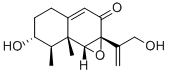 CAS#: 55785-58-5， (1aR-(1aalpha,6beta,7alpha,7aalpha,7balpha))-4,5,6,7,7a,7b-hexahydro-6-hydroxy-1a-(1-(hydroxymethyl)ethenyl)-7,7a-dimethyl-Naphth(1,2-b)oxiren-2(1aH)-one