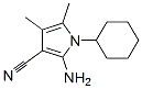 CAS 登录号：55817-74-8， 2-氨基-1-环己基-4,5-二甲基-1H-吡咯-3-甲腈