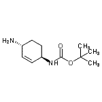 CAS#: 558443-21-3， 2-Methyl-2-Propanyl [(1R,4R)-4-Amino-2-Cyclohexen-1-Yl]Carbamate