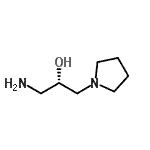 CAS#: 558478-63-0， (2S)-1-Amino-3-(1-Pyrrolidinyl)-2-Propanol