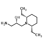 CAS#: 558479-24-6， (2S)-1-Amino-3-[(2R,6S)-2,6-Diethyl-1-Piperidinyl]-2-Propanol