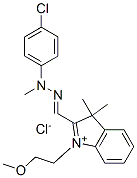 CAS#: 55850-00-5， 2-[[(4-Chlorophenyl) Methylhydrazono]Methyl]-1-(2-Methoxyethyl)-3,3-Dimethyl-3H-Indolium Chloride