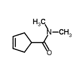 CAS#: 55857-50-6， N,N-Dimethyl-3-Cyclopentene-1-Carboxamide