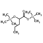 CAS#: 55887-46-2， Trimethylsilyl 2-[(Trimethylsilyl)Oxy]Pentanoate
