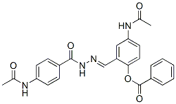 CAS#: 55901-27-4， Benzoic Acid 4-(Acetylamino)-2-[[2-[4-(Acetylamino)Benzoyl]Hydrazono]Methyl]Phenyl Ester