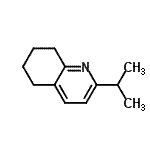 CAS 登录号：55904-64-8， 2-异丙基-5,6,7,8-四氢喹啉