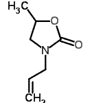 CAS#: 55956-20-2， 3-Allyl-5-Methyl-1,3-Oxazolidin-2-One