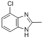 structure of CAS# 5599-82-6, 4-Chloro-2-Methyl-1H-Benzimidazole;1H-Benzimidazole,4-Chloro-2-Methyl-(9CI)