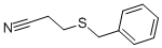 structure of CAS# 5601-23-0, 3-Benzylthiopropionitrile;3-(Phenylmethylthio)Propanenitrile;3-(Benzylthio)Propionitrile;Nsc2234