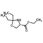 CAS#: 560132-26-5， Ethyl (4S)-2,2-Diethyl-1,3-Oxazolidine-4-Carboxylate
