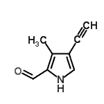 CAS#: 56015-73-7， 4-Ethynyl-3-Methyl-1H-Pyrrole-2-Carbaldehyde