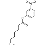 CAS#: 56052-18-7， 3-Nitrophenyl Heptanoate