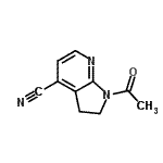 CAS#: 561298-00-8， 1-Acetyl-2,3-Dihydro-1H-Pyrrolo[2,3-b]Pyridine-4-Carbonitrile