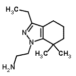 CAS#: 561300-08-1， 2-(3-Ethyl-7,7-Dimethyl-4,5,6,7-Tetrahydro-1H-Indazol-1-Yl)Ethanamine