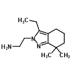 CAS#: 561300-13-8， 2-(3-Ethyl-7,7-Dimethyl-4,5,6,7-Tetrahydro-2H-Indazol-2-Yl)Ethanamine