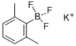 structure of CAS# 561328-67-4, Potassium 2,6-Dimethylphenyltrifluoroborate;POTASSIUM 2,6-DIMETHYLPHENYLTRIFLUOROBORATE