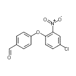CAS#: 56135-50-3， 4-(4-Chloro-2-Nitrophenoxy)Benzaldehyde