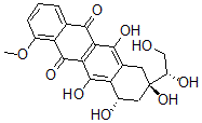 CAS#: 56149-23-6， 4'-Deoxydoxorubicinol 7-Deoxyaglycone