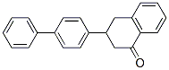 structure of CAS# 56181-65-8, 3-[1,1'-Biphenyl]-4-Yl-3,4-Dihydronaphthalen-1(2H)-One;3-(4-Phenylphenyl)Tetralin-1-One;3-(4-Phenylphenyl)-1-Tetralinone;3-(1,1'-Biphenyl)-4-Yl-3,4-Dihydronaphthalen-1(2H)-One