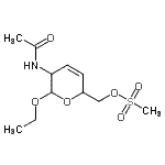 CAS#: 56248-05-6， Ethyl 2-Acetamido-2,3,4-Trideoxy-6-O-(Methylsulfonyl)Hex-3-Enopyranoside