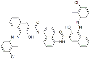 CAS#: 56358-42-0， N,N'-Naphthalene-1,5-Diylbis[4-[(3-Chloro-2-Methylphenyl)Azo]-3-Hydroxynaphthalene-2-Carboxamide]