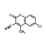 CAS#: 56394-24-2， 6-Chloro-4-Methyl-2-Oxo-2H-Chromene-3-Carbonitrile