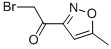 structure of CAS# 56400-88-5, 2-Bromo-1-(5-Methyl-3-Isoxazolyl)-Ethanone;Ethanone, 2-Bromo-1-(5-Methyl-3-Isoxazolyl)- (9CI);2-Bromo-1-(5-Methyl-1,2-Oxazol-3-Yl)Ethan-1-One;Ethanone, 2-Bromo-1-(5-Methyl-3-Isoxazolyl)-