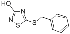 structure of CAS# 56409-57-5, 5-Benzylthio-3-Hydroxy-1,2,4-Thiadiazole;5-(Benzylmercapto)-3-Hydroxy-1,2,4-Thiadiazole;3-HYDROXY-5-(BENZYLTHIO)-1,2,4-THIADIAZOLE;5-BENZYLTHIO-3-HYDROXY-1,2,4-THIADIAZOLE