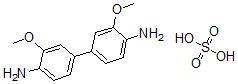 CAS#: 56436-30-7， 3,3'-Dimethoxy-(1,1'-Biphenyl)-4,4'-diamine Sulfate