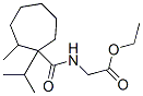 CAS 登录号:56471-48-8, N-(1-异丙基-2-甲基环庚烷羰基)甘氨酸乙酯