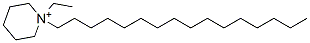 CAS 登录号：56501-33-8， 1-十六烷基-1-乙基哌啶鎓