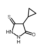 CAS#: 565179-45-5， 4-Cyclopropyl-5-Thioxo-3-Pyrazolidinone