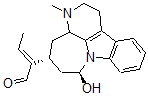 CAS#: 56519-07-4， (alphaE)-alpha-Ethylidene-1,2,3,3aalpha,4,5,6,7-Octahydro-7alpha-Hydroxy-3-Methyl-3,7alpha-Diazacyclohepta[jk]Fluorene-5beta-Acetaldehyde