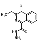 CAS 登录号：565192-00-9， 3-乙基-4-氧代-3,4-二氢-1-酞嗪甲酰肼