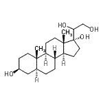 CAS#: 566-41-6， (3beta,5alpha)-Pregnane-3,17,20,21-Tetrol