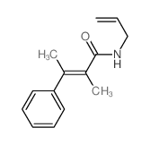 CAS#: 56604-91-2， N-Allyl-alpha,beta-Dimethylcinnamamide