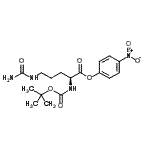 CAS#: 56612-88-5， 4-Nitrophenyl N<Sup>5</Sup>-Carbamoyl-N<Sup>2</Sup>-{[(2-Methyl-2-Propanyl)Oxy]Carbonyl}-L-Ornithinate