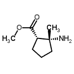CAS#: 566157-95-7， Methyl (1S,2R)-2-Amino-2-Methylcyclopentanecarboxylate