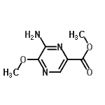 CAS#: 566205-86-5， Methyl 6-Amino-5-Methoxy-2-Pyrazinecarboxylate