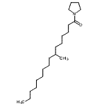 CAS#: 56630-56-9， 7-Methyl-1-(1-Pyrrolidinyl)-1-Hexadecanone