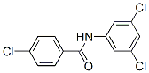 结构式 CAS# 56661-50-8, 4-氯-N-(3,5-二氯苯基)苯甲酰胺