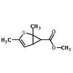 CAS#: 56666-52-5， Methyl 1,3-Dimethyl-2-Thiabicyclo[3.1.0]Hex-3-Ene-6-Carboxylate