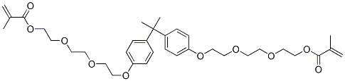 CAS#: 56744-46-8， 2,2-Bis[4-[9-(Methacryloyloxy)-1,4,7-Trioxanonane-1-Yl]Phenyl]Propane