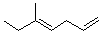 CAS#: 5678-99-9， 5-Methyl-1,4-Heptadiene