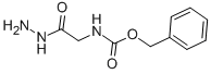 structure of CAS# 5680-83-1, Cbz-Gly Hydrazide;Phenylmethyl N-(2-Hydrazino-2-Oxo-Ethyl)Carbamate;N-(2-Hydrazino-2-Oxoethyl)Carbamic Acid Phenylmethyl Ester;N-(2-Hydrazino-2-Keto-Ethyl)Carbamic Acid Benzyl Ester