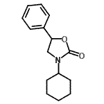 CAS#: 56805-21-1， 3-Cyclohexyl-5-Phenyl-1,3-Oxazolidin-2-One
