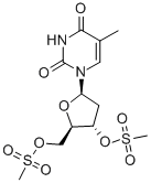 CAS#: 56822-33-4， 3',5'-Di-O-Mesylthymidine