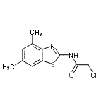 CAS#: 568551-21-3， 2-Chloro-N-(4,6-Dimethyl-1,3-Benzothiazol-2-Yl)Acetamide