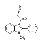 CAS#: 568553-08-2， 3-(1-Methyl-2-Phenyl-1H-Indol-3-Yl)-3-Oxopropanenitrile